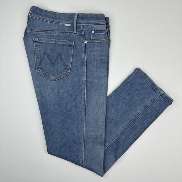 Mother Denim Women’s Rascal Ankle Be Good To Me Designer Jeans W28-30.25/L27.75 - Picture 2 of 15